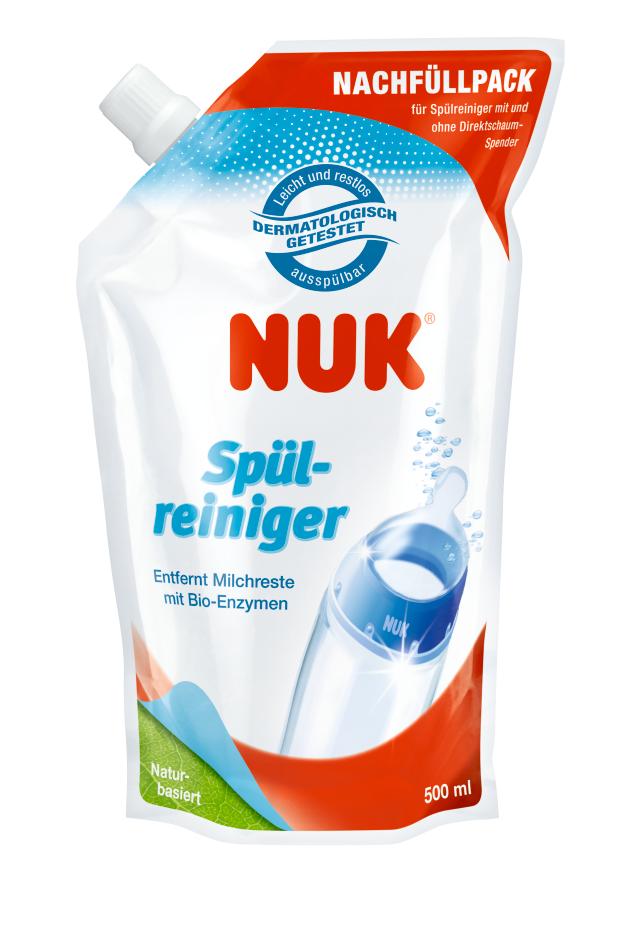 NUK Mycí prostředek na láhve a savičky - náhradní balení 500ml
